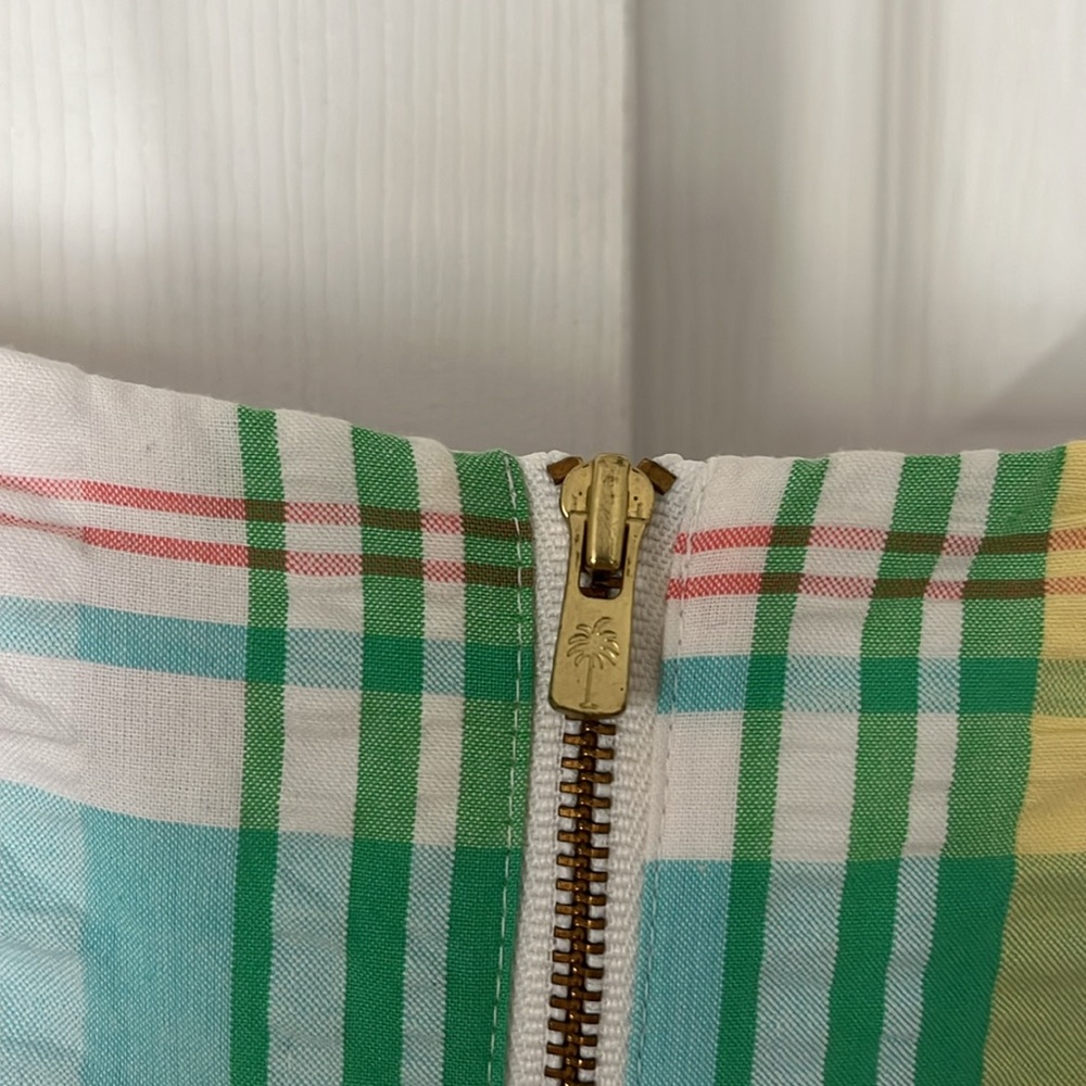 Lilly Pulitzer Georgie Dress Madras Plaid Sun Dress - Picture 6 of 15